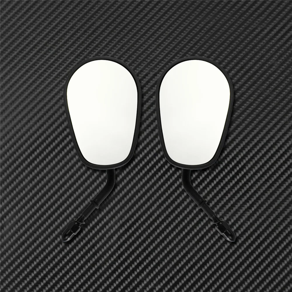 Мотоциклетные боковые зеркала заднего вида матовый черный для Harley Sportster XL 883 1200 48