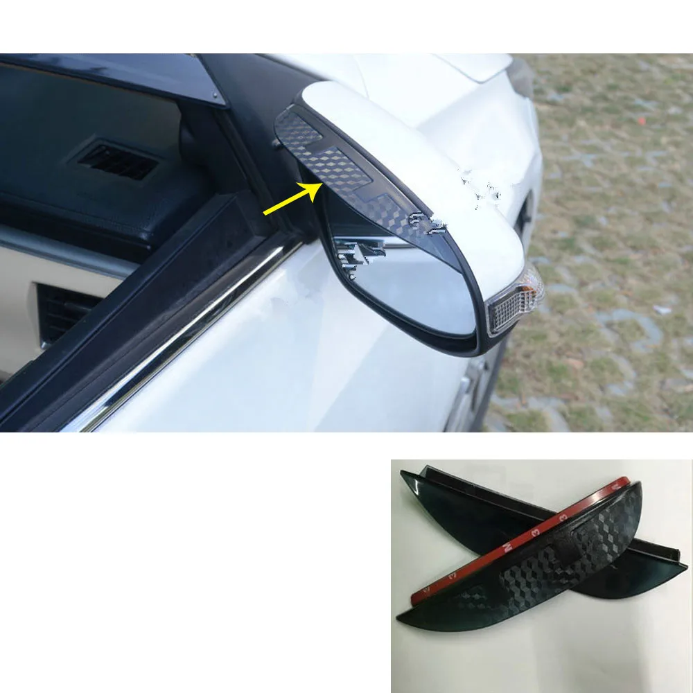 2 шт. автомобильные накладки на боковые зеркала заднего вида для Hyundai Tucson 2019