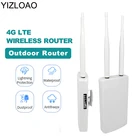 Wi-Fi-роутер YIZLOAO, 4G LTE, 4G, Sim-карта, наружный модем для разблокировки точки доступа Wi-Fi, 3G, 4G, беспроводной роутер, широкополосный антеннный порт WANLAN