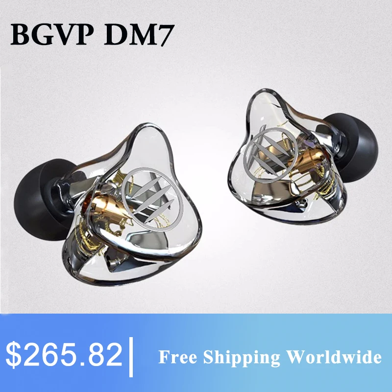 

Hi-Fi наушники BGVP DM7 6 BA knowles sonion