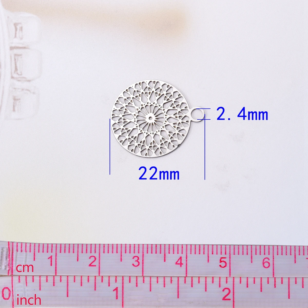 22mmx18mm 20pcs FUNIQUE 30 шт. модные Коннекторы в виде цветов, очаровательыне нержавеющие полые капли воды Круглые две формы Подвески DIY ожерелья - Окраска металла: 22mmx18mm 20pcs