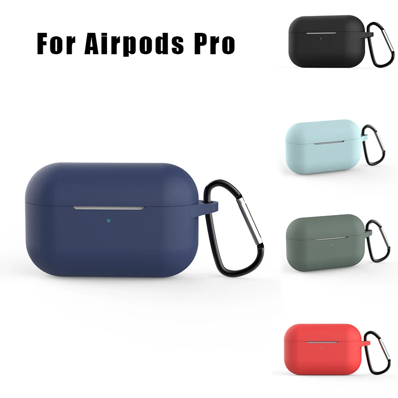 Новинка 2019 яркий силиконовый чехол для Airpods Pro наушников беспроводной Bluetooth
