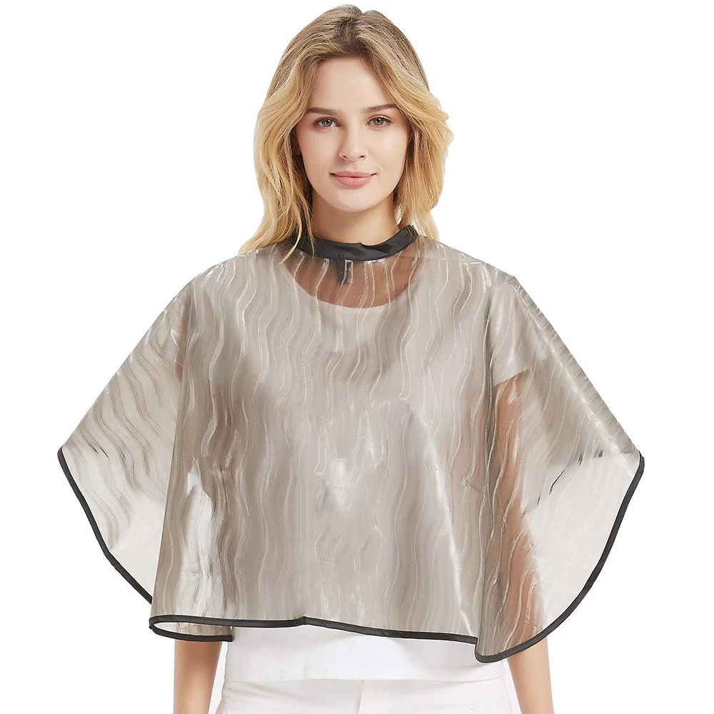 Women's Hairdressing Perm Dyeing Shawl Bib Salon Hair Dye Shampoo Chemical Cloak Waterproof Barber Shop Hair Care Tool