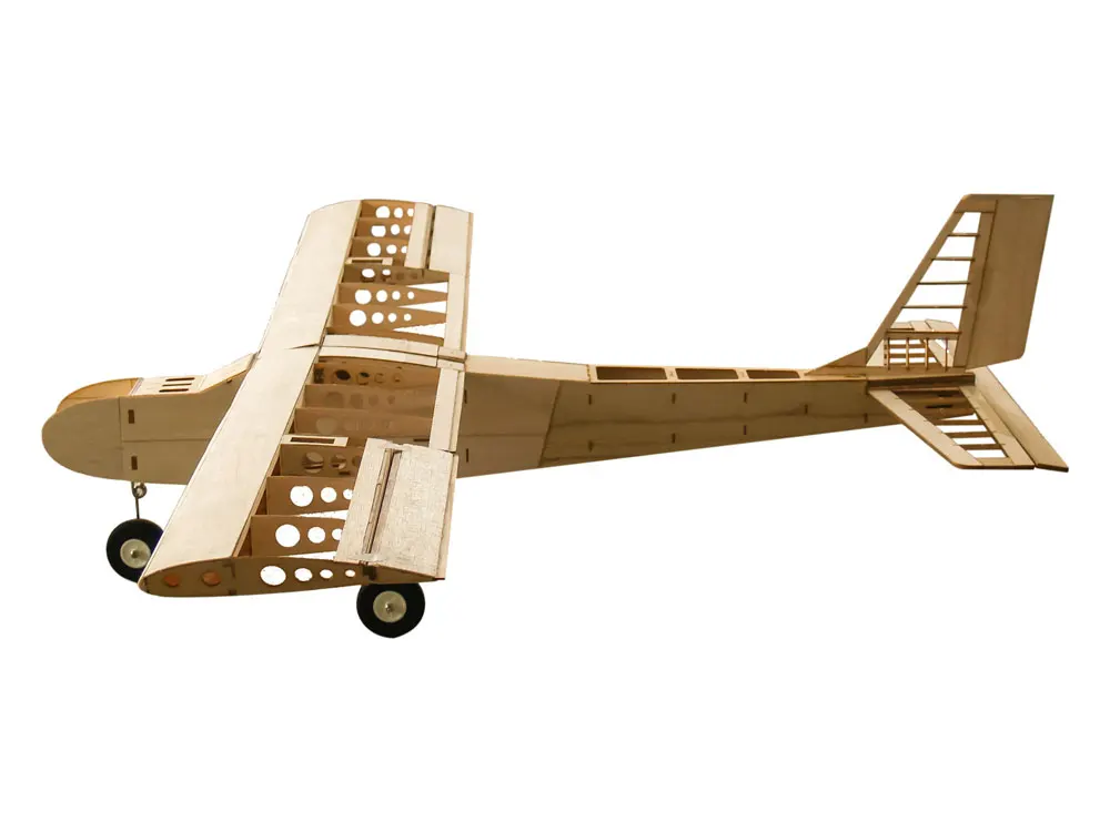 Тренировочный самолёт Balsa Wood Balsawood 1550 мм размах крыльев радиоуправляемый самолет