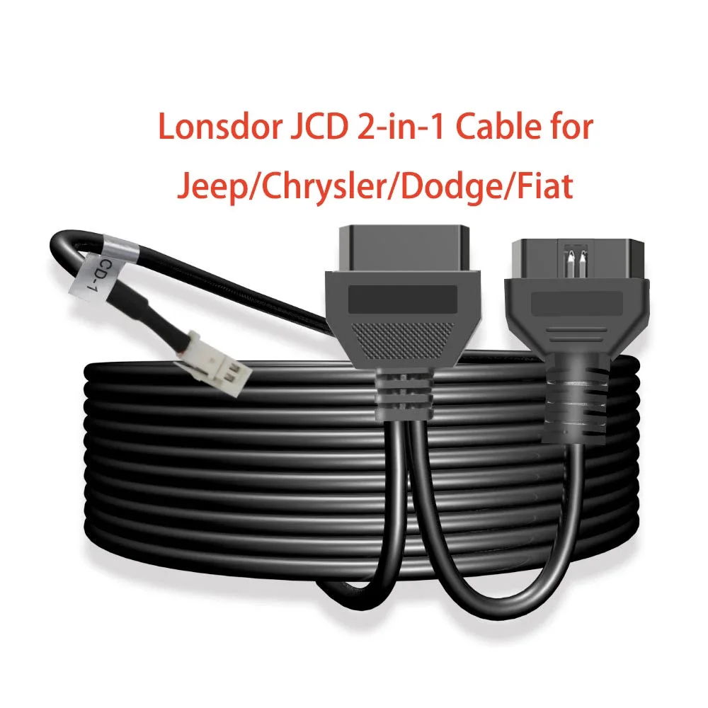 JCD 2-in-1 Multifunctional Programming Cable Work With K518ISE Powerful And Free Shipping Obd Diagnostic Tool