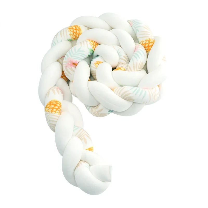 2 м плед-подушка с узелком ручная работа трехжильная детская спиральная кровать