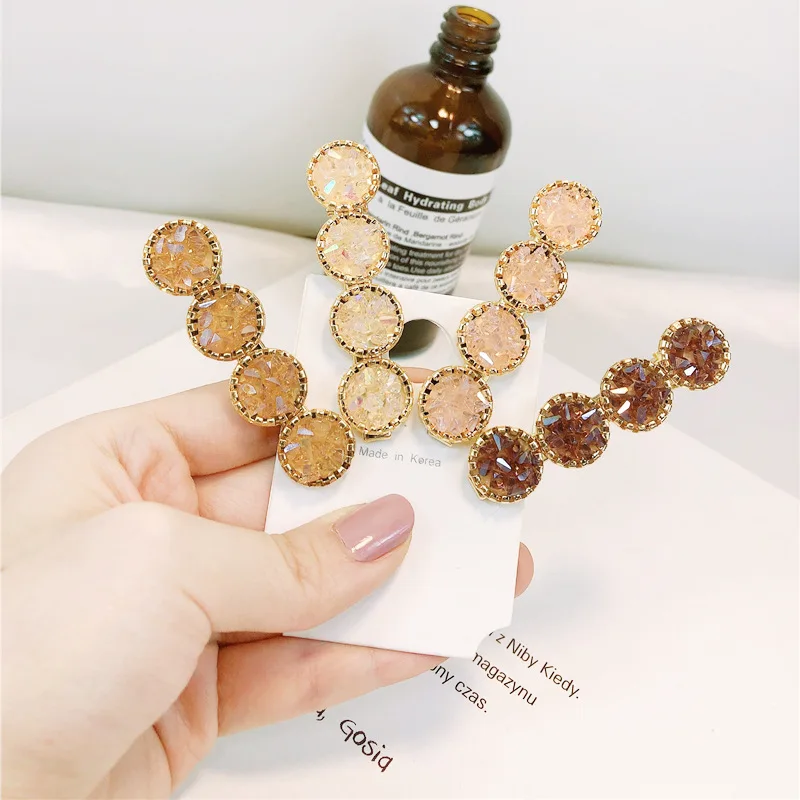 Южная Корея Xuan Шпилька хан издание является веб-знаменитости ins девушка сторона