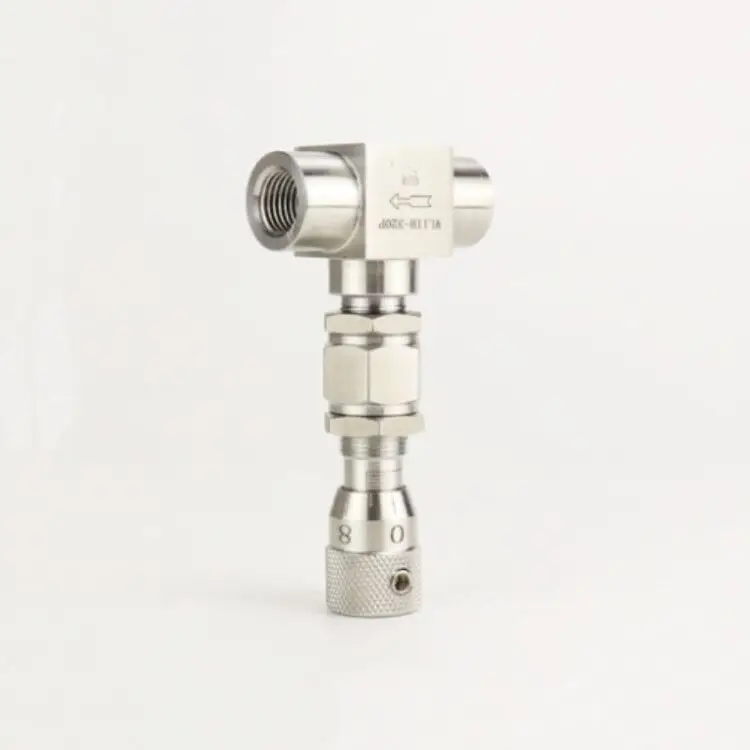 G 1/8 &quot1/4&quot NPT 1/2 &quotигольчатый клапан из нержавеющей стали 304 микрорегулирующий