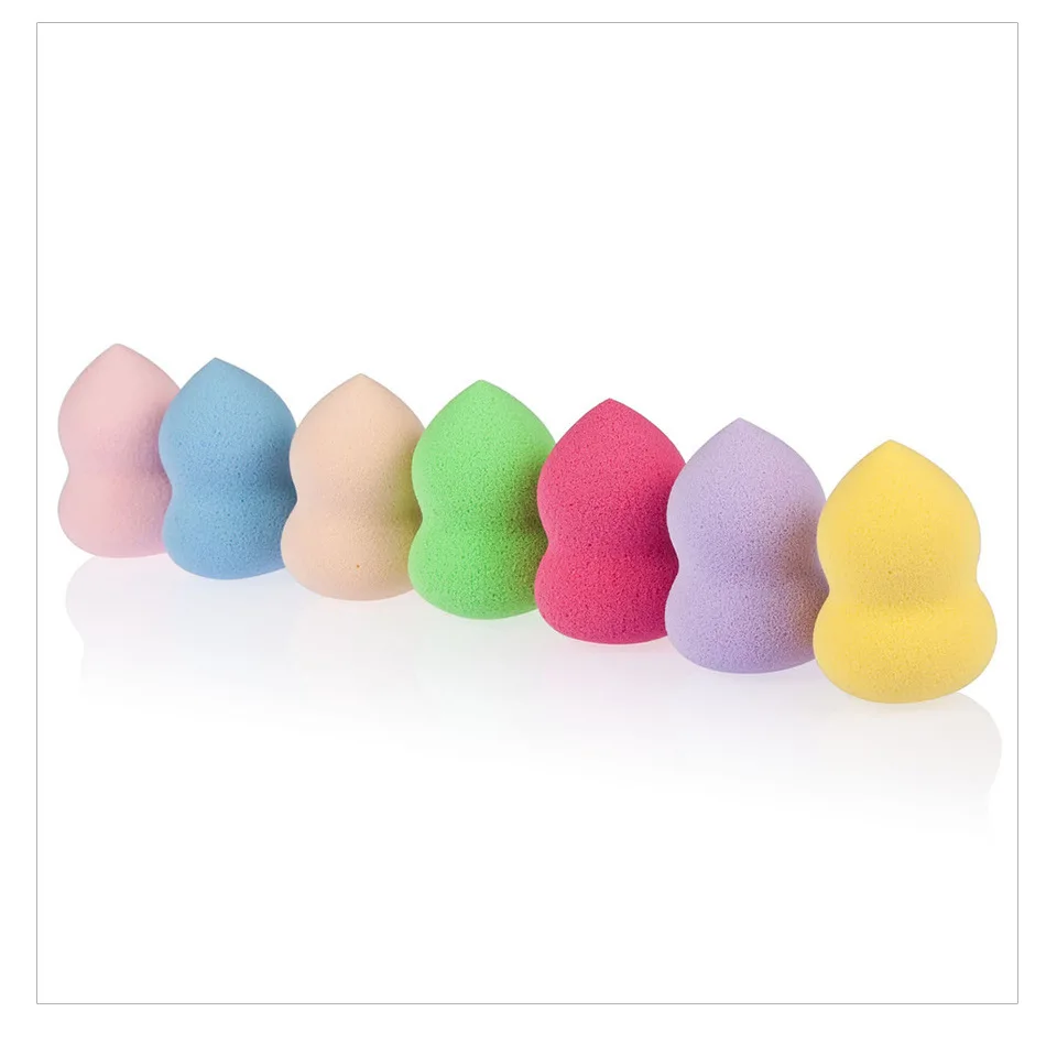 5/7/10 шт./лот губка для макияжа набор баффер основы сухая и влажная спонж пудры лица