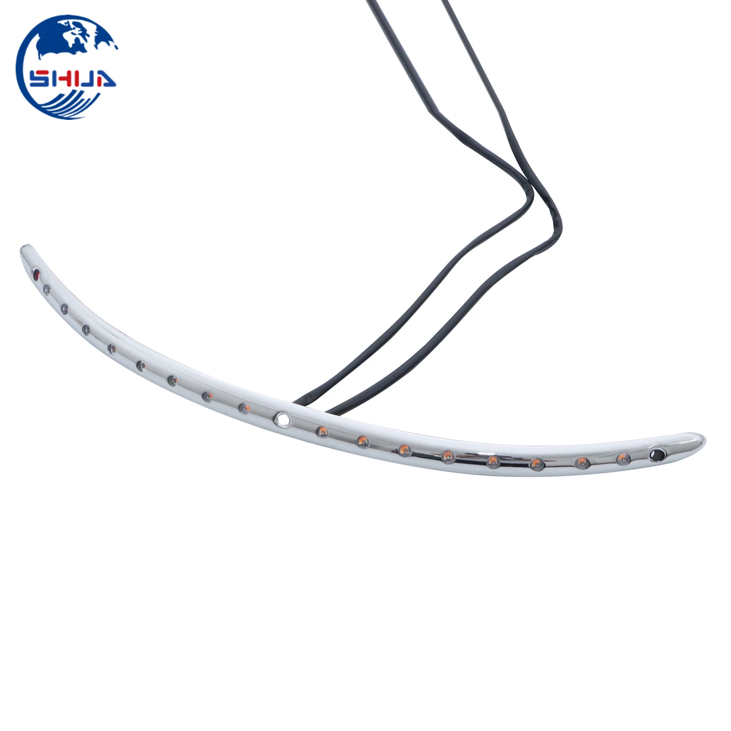 Motorcycle Windshield Trim Turn Signal LED Light Chrome For Harley Touring Electra Glide Street Ultra Limited 2014-2016-18 | Автомобили и