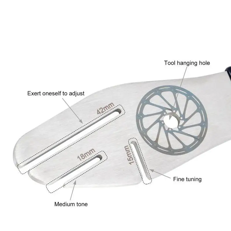 

New Bicycle Disc Brake Disc Bicycle Steel Repair Tool Wrench Bicycle Brake Brake Adjustment Disc Q3C5