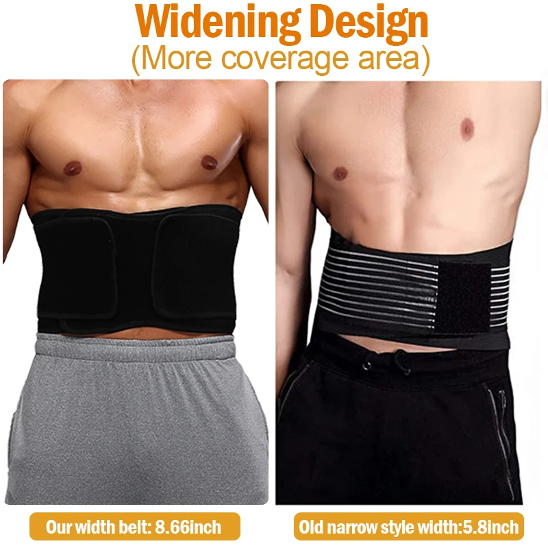 Пояс-триммер мужской из Массажный пояс с эффектом сауны неопрена для похудения |