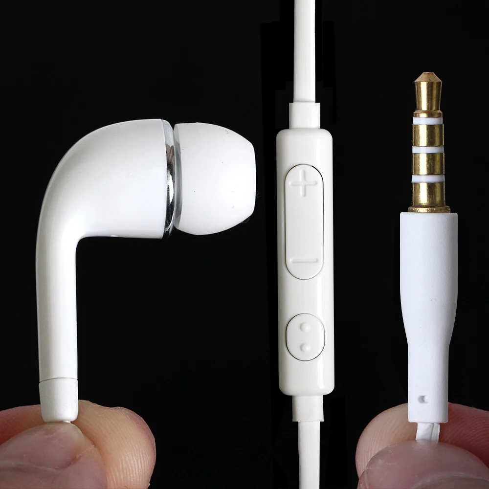Универсальный 3 5 мм Jack in ear наушники с микрофоном Музыка Управление Мобильный