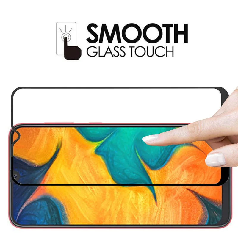 Чехол для samsung galaxy a10 a20 a30 a40 a50 a60 a70 a80 a7 2018 закаленное стекло защитная пленка экрана