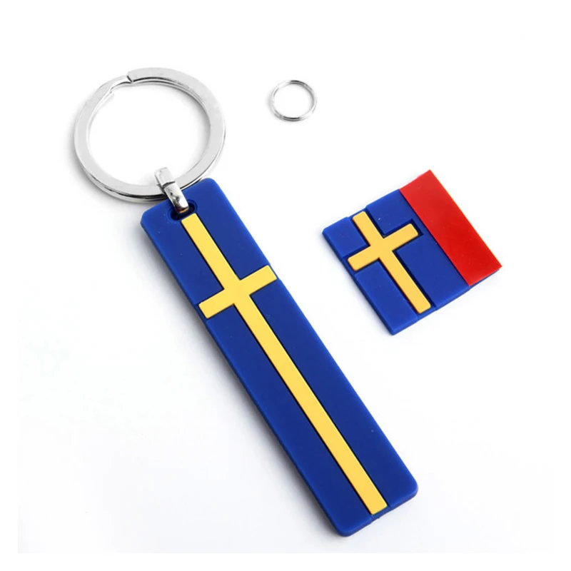 

Car Stickers Sweden Flag Decoration Emblem Car Door Trunk Front Grille Sticker