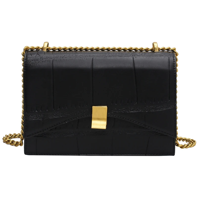 

Stone Pattern Designer PU Leather Shoulder Bags 2021 Winter Fashion Hand Bag Lady Luxury Small Handbags and Purses