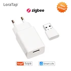 LoraTap Tuya ZigBee 3,0 ретранслятор сигнала USB удлинитель для устройств Smart Life ZigBee2MQTT Mesh домашний помощник Deconz Автоматизация