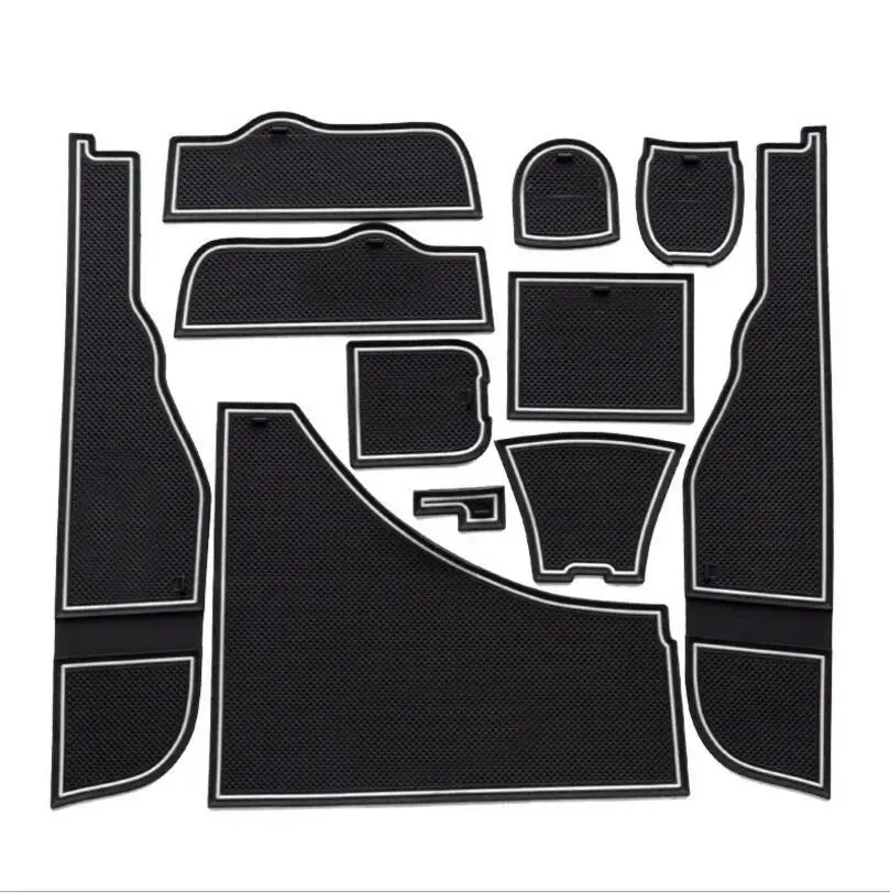 11 шт. автомобильные Нескользящие подкладки для салона автомобиля Mercedes Benz GLA200/220/260