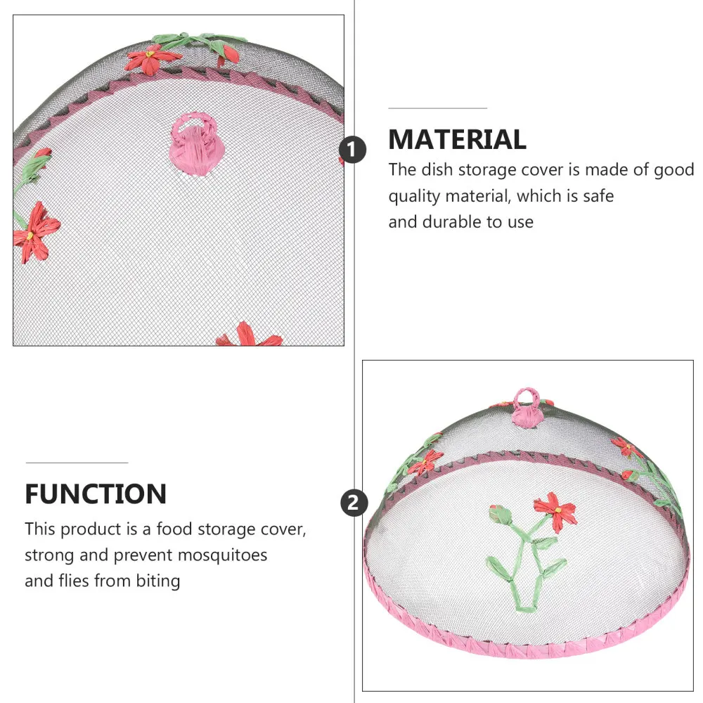 

1pc Food Storage Cover Dish Cover Delicate Food Cover Home Dish Cover