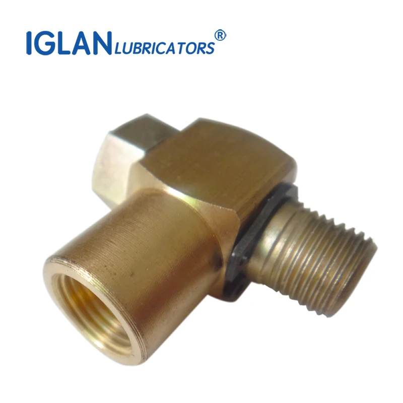IGLAN 4mm Grease Pipe Connectors Hose Adaptor Universal Brass Connector For Oil Joint Fitting Centralized Lubrication Syste |