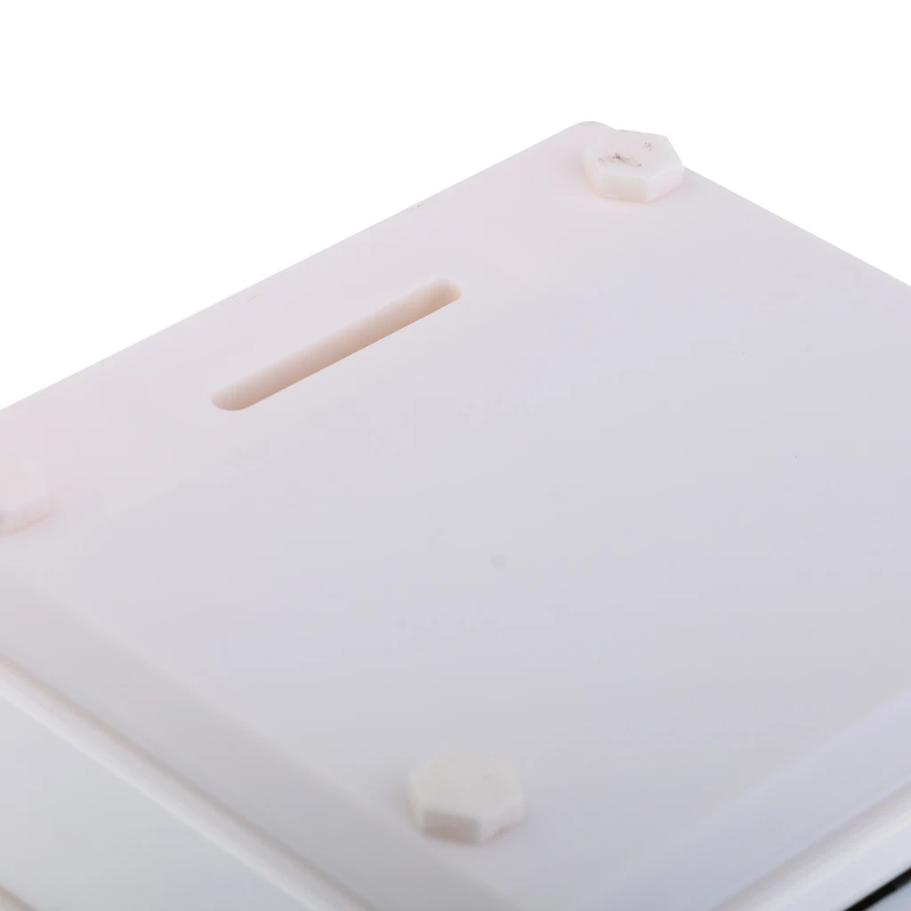 

Senior Electronic Automatic Cash Piggy Bank Password Coin Saving Box Toy Birthday Gift White