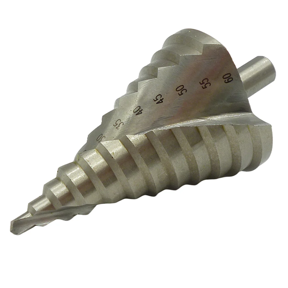 Спиральное ступенчатое Коническое сверло из быстрорежущей стали 6 60 мм 12