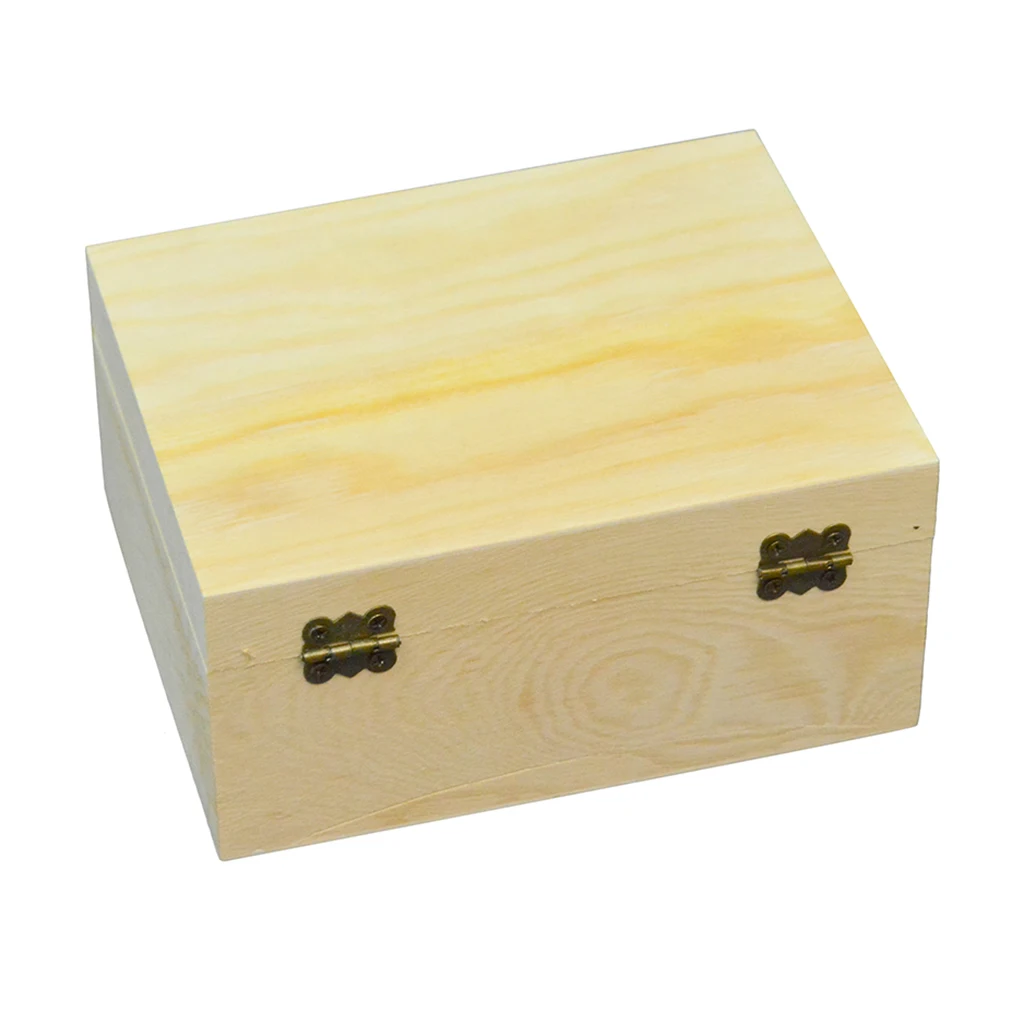 Деревянная коробка для украшений из натурального дерева с зеркалом | Украшения и