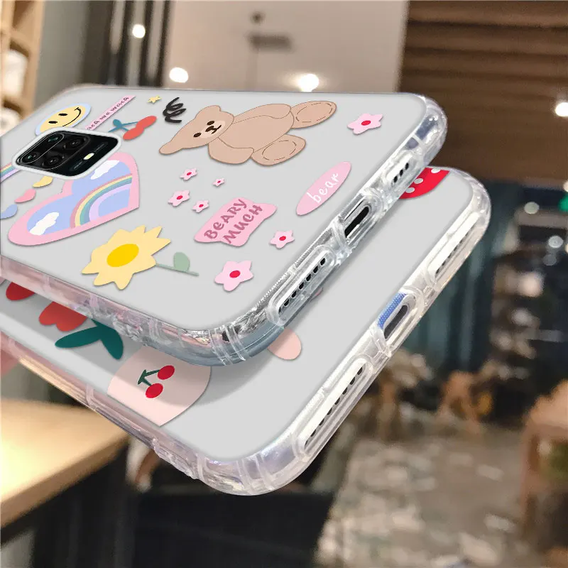 poco x3 pro case silicon fundas for xiaomi poco x 3 nfc f3 gt m3 cover xiaomi mi 11t pro 11 lite 10t 10 smiley heart phone shell free global shipping