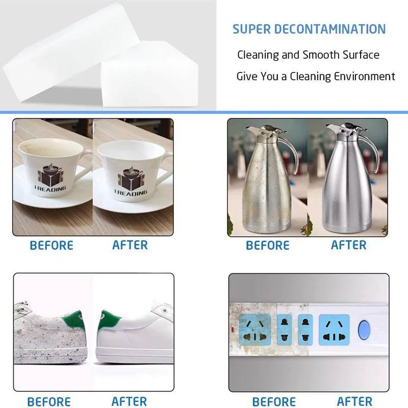 5 шт/20 шт меламиновая губка волшебная Ластик многофункциональный очиститель для