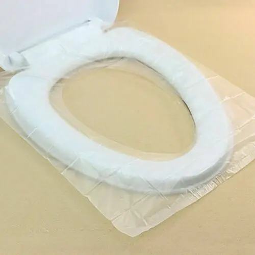 50 шт. водонепроницаемый чехол для унитаза|Чехлы на сиденья унитаза| |