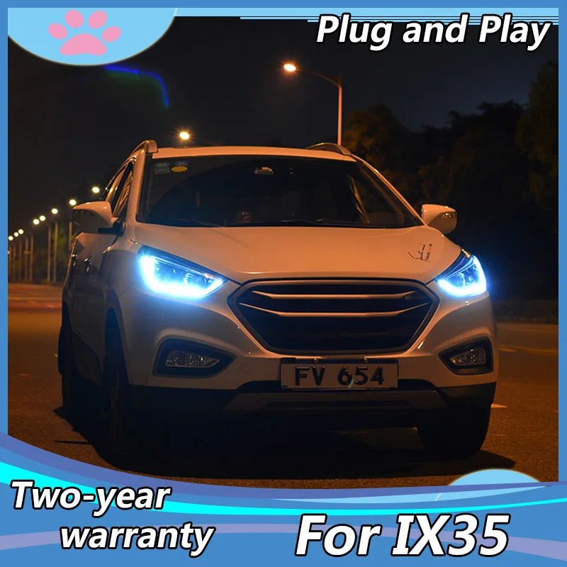 

Car Styling Head Lamp for Hyundai IX35 Headlights 2010-2016 New Tucson LED Headlight DRL Hid Bi Xenon Auto Accessories
