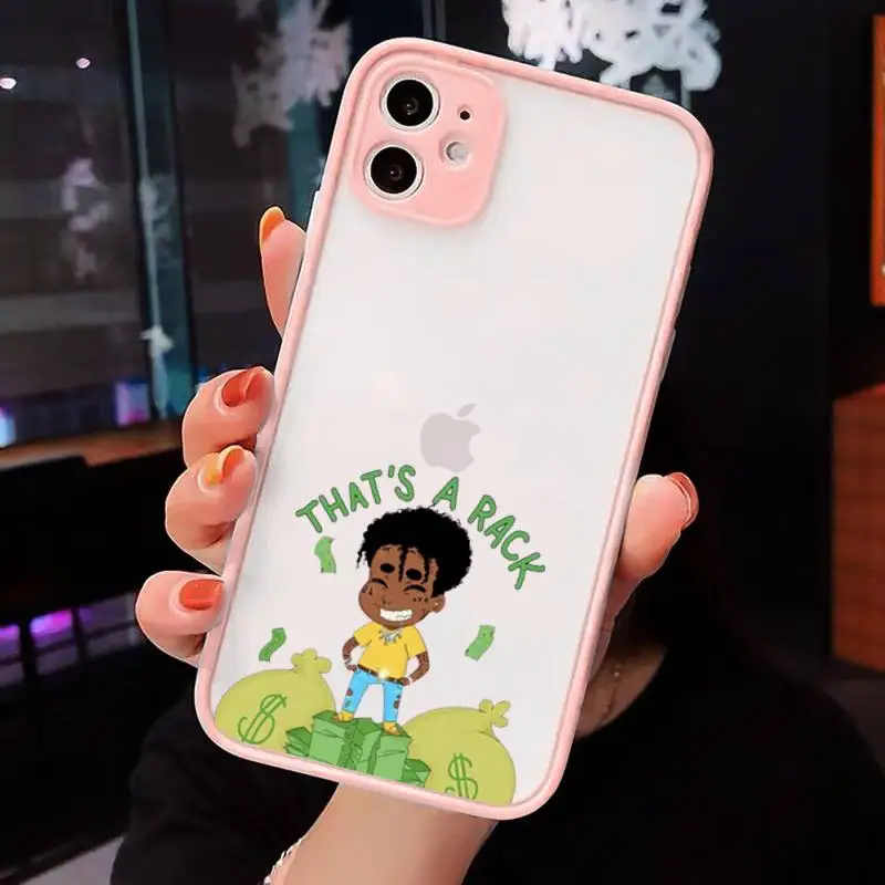 

Lil Uzi Vert Eternal Atake Rapper Phone Cases matte transparent For Pink iPhone 7 8 x xs xr 11 12 pro plus max mini Clear Funda