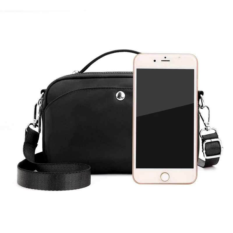 Модная легкая нейлоновая женская сумка маленькая Водонепроницаемая практичная