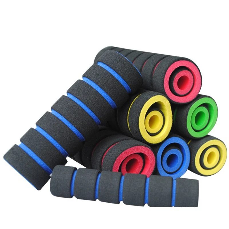 

4PCS Motorcycle Bicycle Electric Vehicle Modified Handle Sponge Cover Handle Cover Battery Car Sponge Handle Grip Universal Size