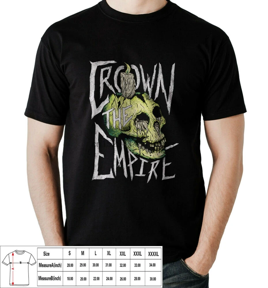 Мужская футболка с металлическим сердечником Crown the Empire SMLXL2XL3XL4XL размер
