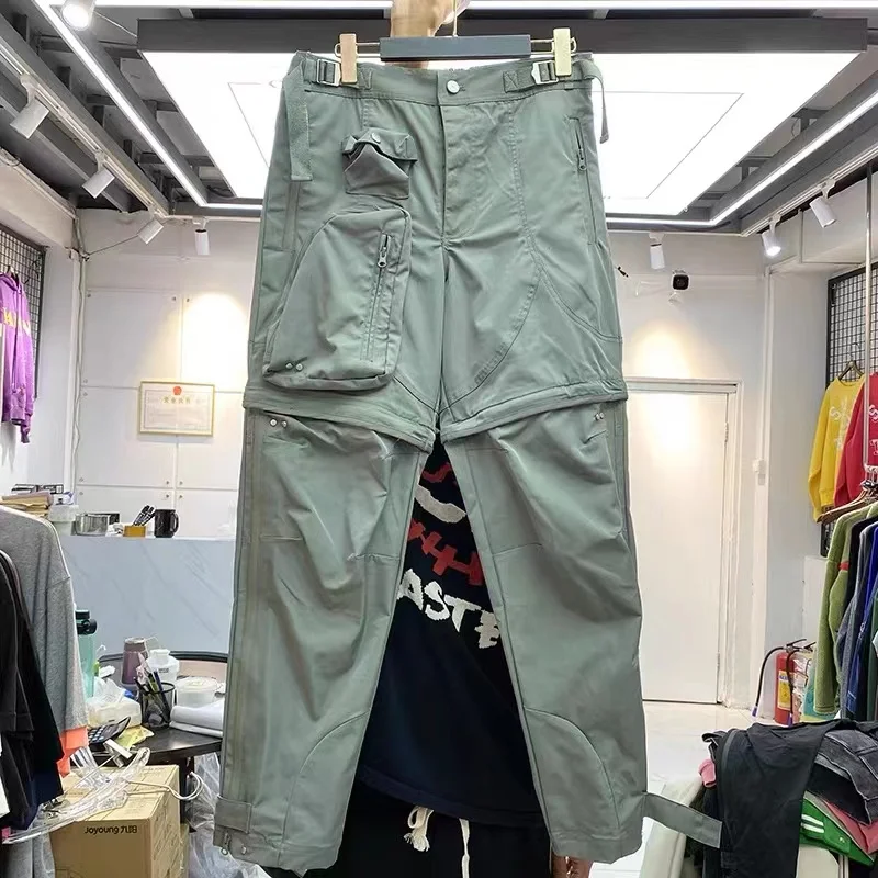 

Multi-bag tooling machine wind straight trousers slacks