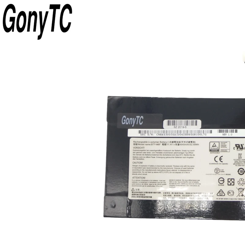 GONYTC BTY M6F оригинальная батарея для ноутбука MSI GS60 MS 16H2 2PL 6QE 2QE 2PE 2QC 2QD 6QC 257XCN Series 11 4 V