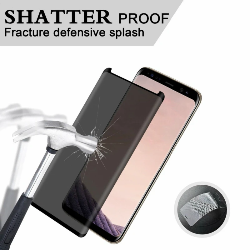 JGKK защитный чехол из закаленного стекла для Samsung Galaxy S8 S9 Plus S8plus S9Plus подходит 3D