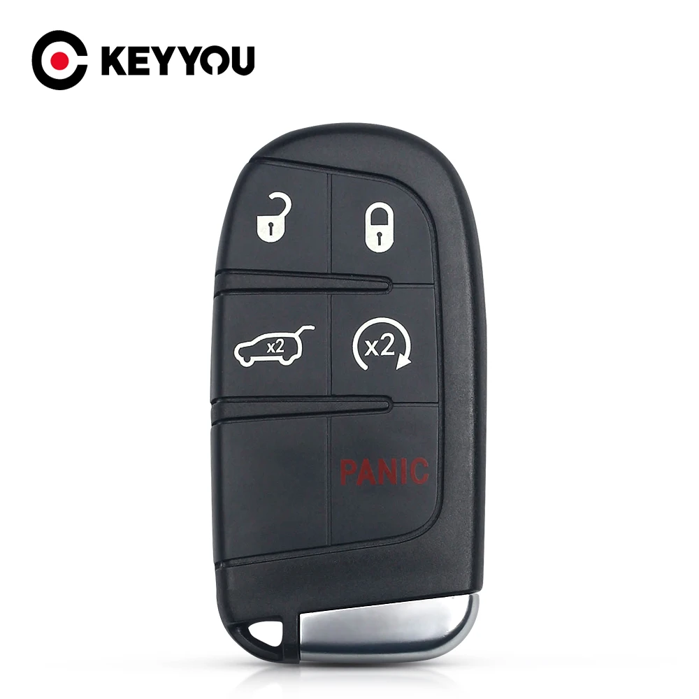 KEYYOU сменный автомобильный умный чехол для ключей с дистанционным управлением 4 + 1