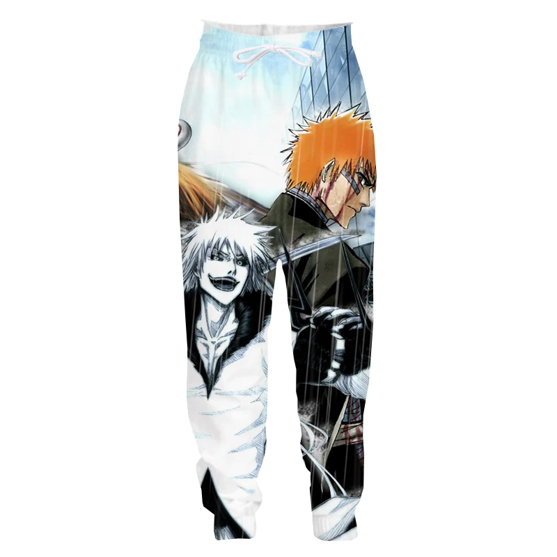 

Jumeast Men Women Cartoon Anime Bleach Oversized Streetwear Harajuku Casual Long Pants Sweatpants Fashion Spring Autumn Trousers