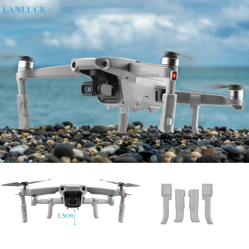 Складное шасси для дрона DJI Mavic Air 2 быстросъемный удлинитель высоты удлинительная
