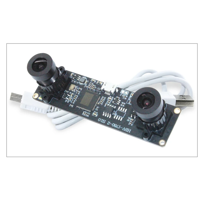 

Face Recognition Ar Depth Detection 1 Million Pixel High-Definition Ov9732 Module Binocular Sync Camera USB Free Drive