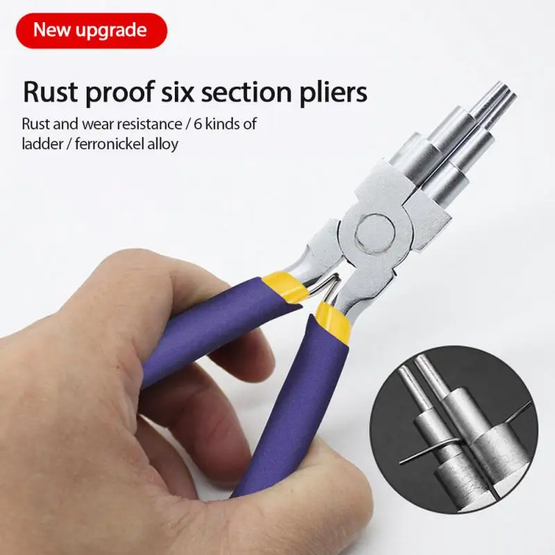 Антикоррозийный шестисекционный плоскогубцы 6 в 1 ручка анти скольжения