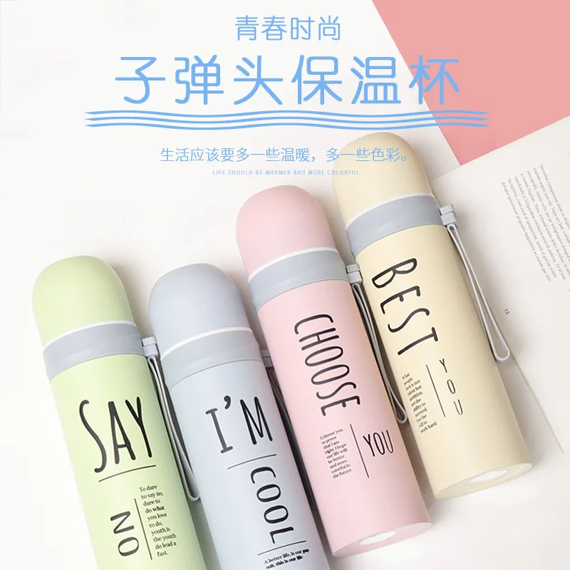 Высококачественный портативный термос 450 мл Кружка для девочек и мальчиков