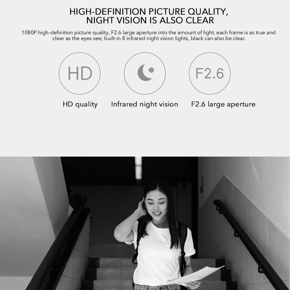 Глобальная версия Xiaomi Camera IMILAB EC2 наружная беспроводная с аккумулятором шлюз 1080P