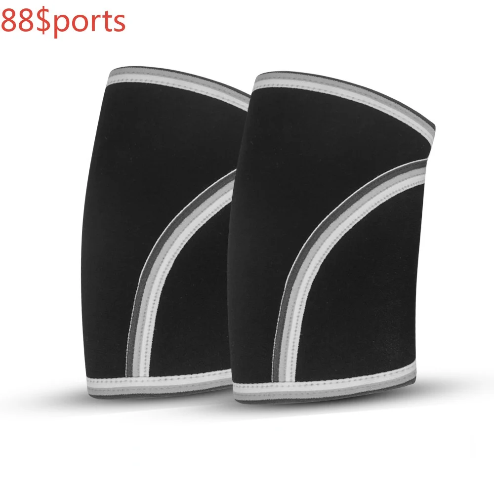 

7mm Elbow Sleeves Neoprene Weightlifting Elbow Pad Protector Powerlifting Dumbells Arm Brace Gym Fitness Sports Safety Elbow