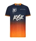 Одежда для команды F1, футболка, гоночный костюм Формулы 1, футболка с коротким рукавом, Спортивная футболка с круглым вырезом верстаппена 2021, одинаковая футболка на заказ