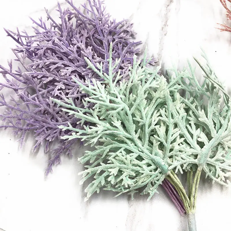 Букет из 10 шт. искусственных растений Рождественская елка свадебное украшение