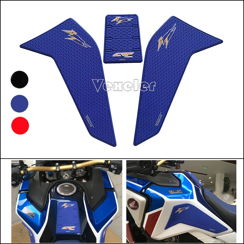 Высококачественная Нескользящая накладка на бак CRF1100 L для мотоцикла защитные