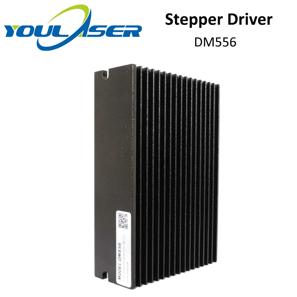 YOULASER Leadshine 2 фазы шагового драйвер DM556 20 50VAC 0 5 5.6A|Драйвер двигателя| |
